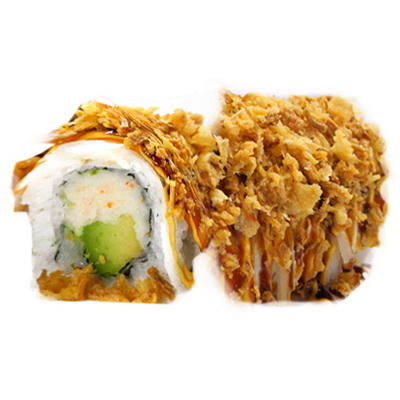 Crazy salmón roll
