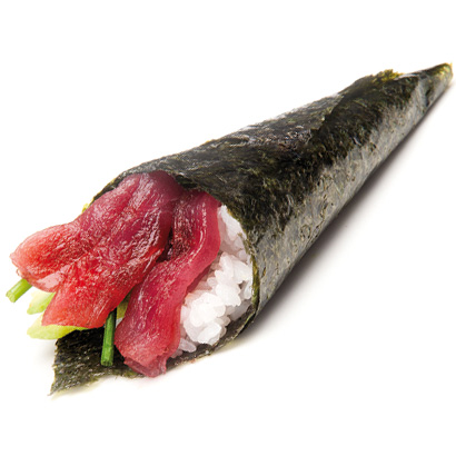 Temaki atún con aguacate