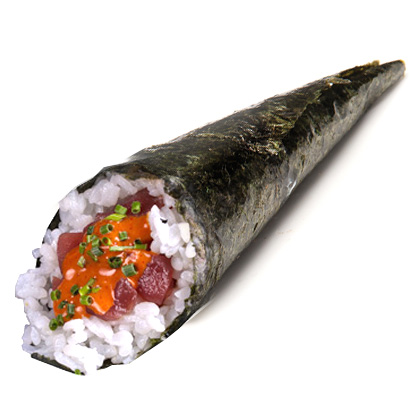 Temaki atún macerado